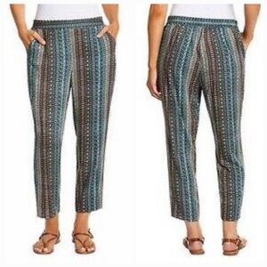 Jessica Simpson Printed Casual Pants Size XXL NWT